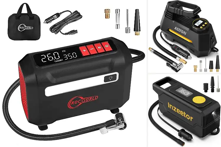Detailed view of Best 12V Car Tire Inflators: Top 10 Tested & Reviewed