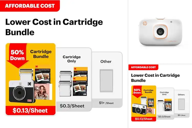 Detailed view of Best 2in1 Instant Camera Printer