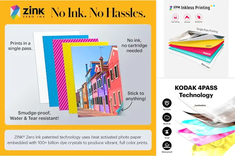 Detailed view of Best 2×3 Photo Printers: Print Memories Instantly