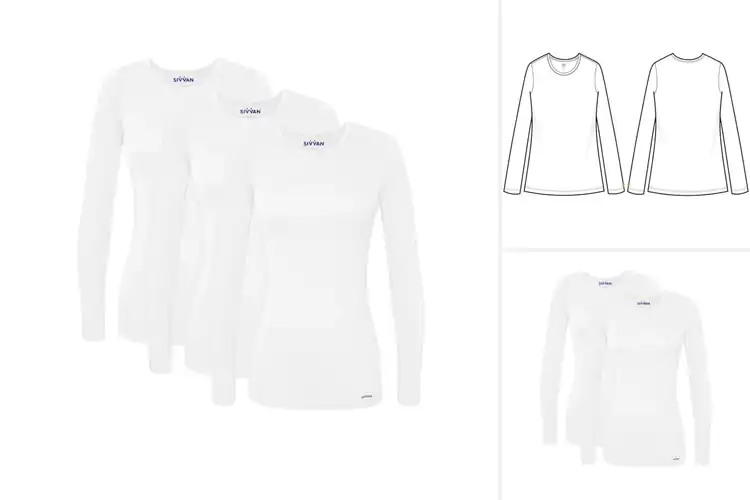 Detailed view of Best All Day Comfort Underscrub Tee
