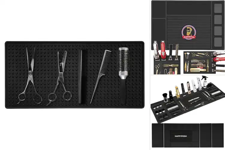 Detailed view of Best Anti Slip Barbers Mats