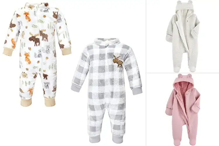 Detailed view of Best Baby Fleece Jumpsuits