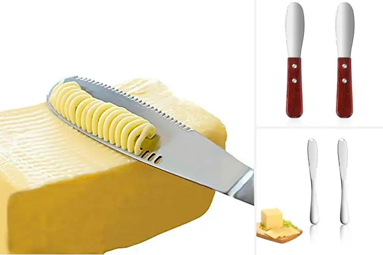 Detailed view of Best Butter Spreader With Stainless Steel Blade