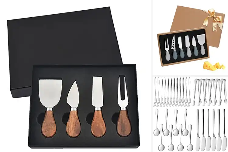 Detailed view of Best Cheese Knife Sets For Parties