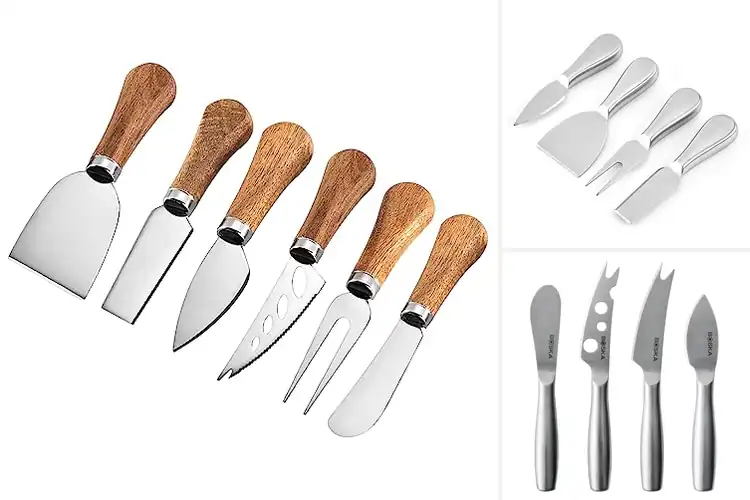 Detailed view of Best Cheese Knives for Effortless Slicing & Spreading