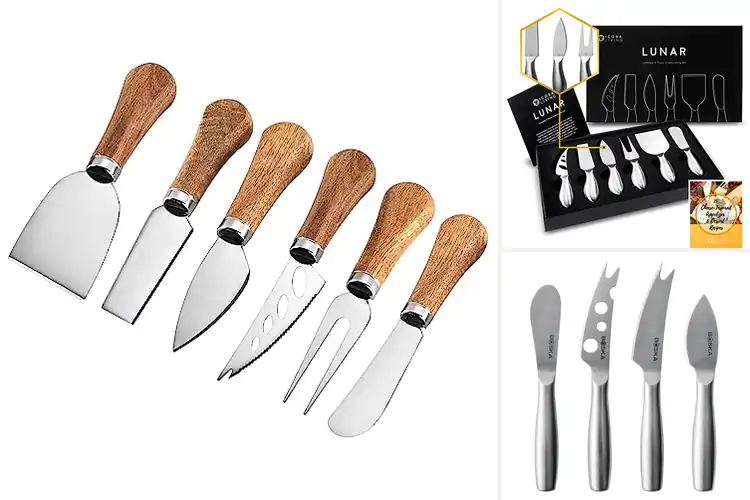 Detailed view of Best Cheese Knives Sets for Effortless and Elegant Serving