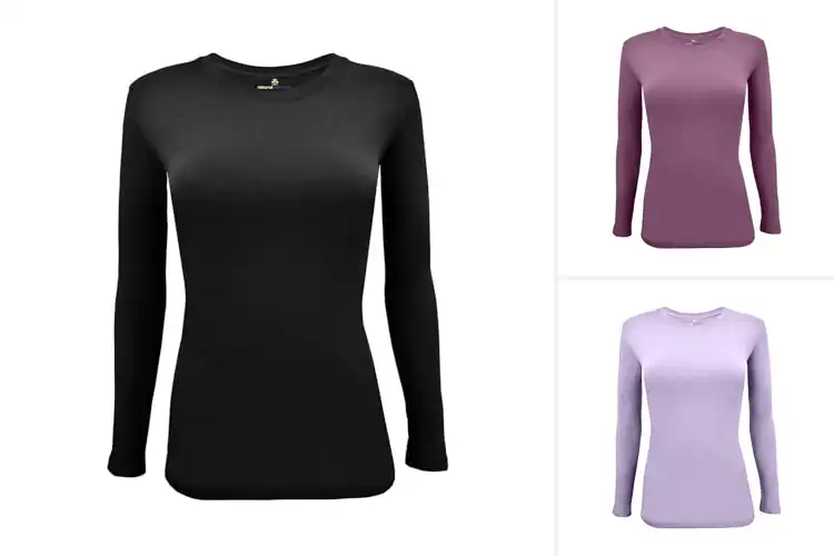 Detailed view of Best Cotton Blend Scrub Base Layer