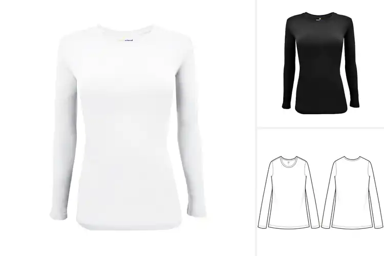 Detailed view of Best Cotton Blend Scrub Undershirts