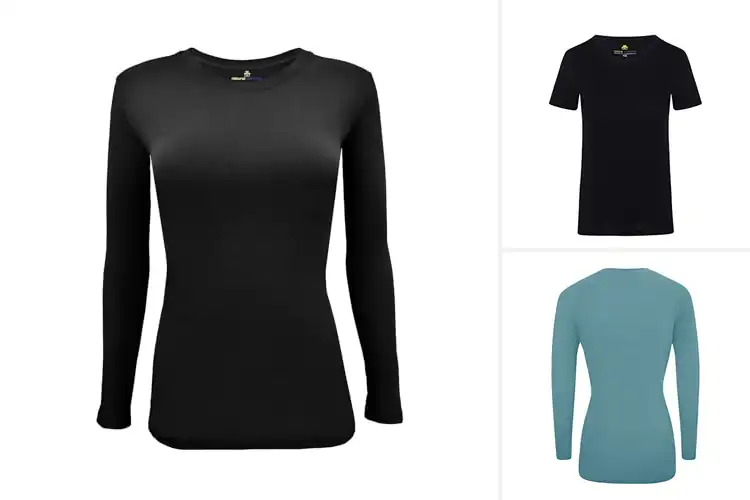 Detailed view of Best Cotton Blend Underscrubs For Long Shifts