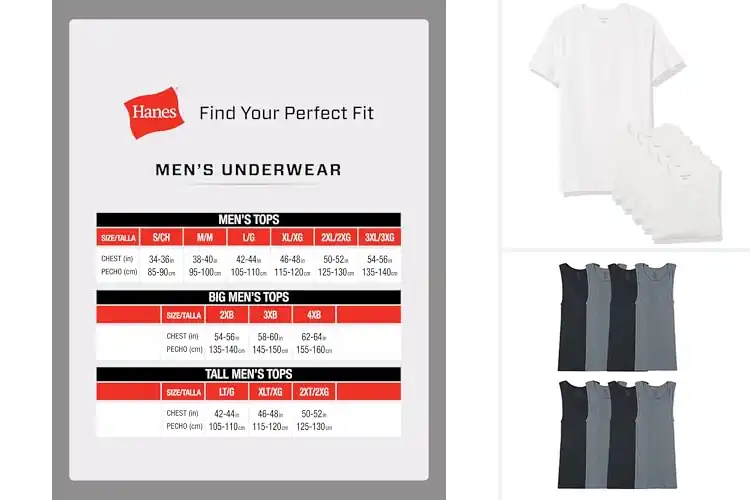 Detailed view of Best Cotton Blend Undershirts For Comfort