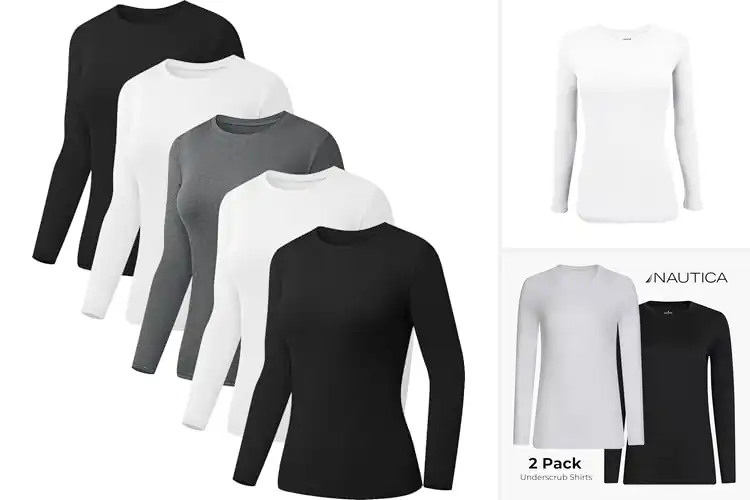 Detailed view of Best Crew Neck Underscrub