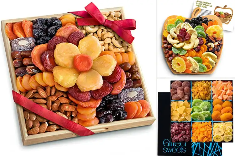 Detailed view of Best Dried Fruit Platter