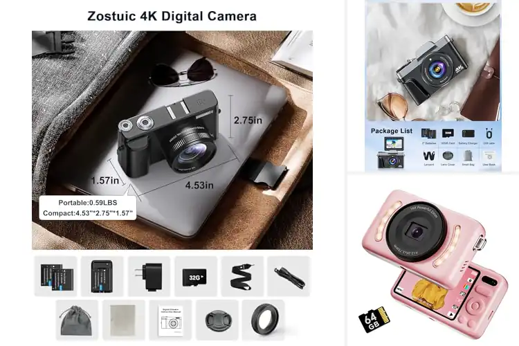 Detailed view of Best Easy-To-Use Cameras: Capture Life Effortlessly