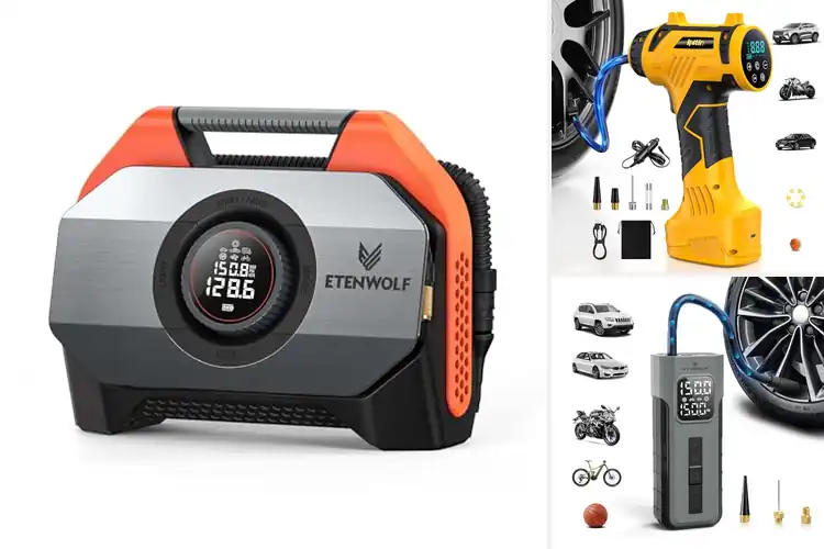 Detailed view of Best Fast Inflation Air Compressors