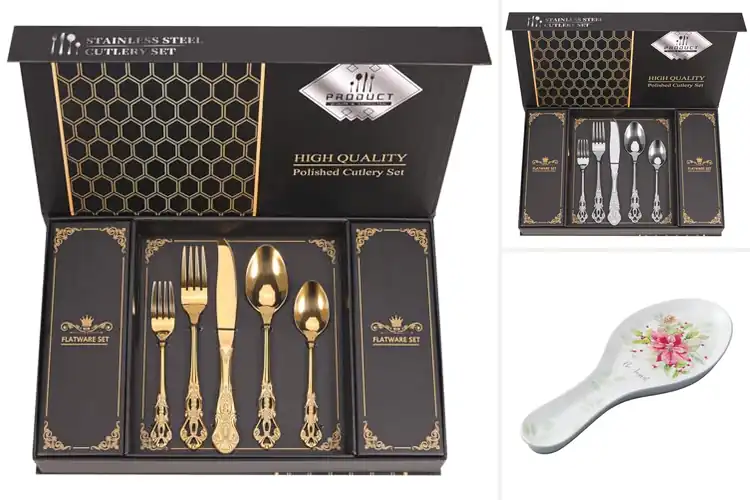 Detailed view of Best Festive Utensils to Elevate Your Dining Experience