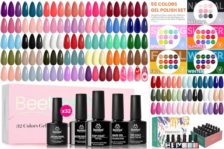 Detailed view of Best Gel Nail Polish Set: Salon-Quality Manicures at Home
