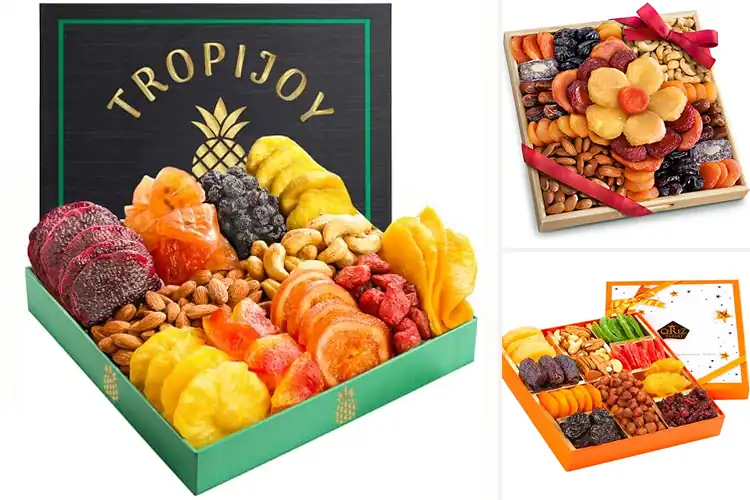 Detailed view of Best Gourmet Dried Fruit Gift Baskets