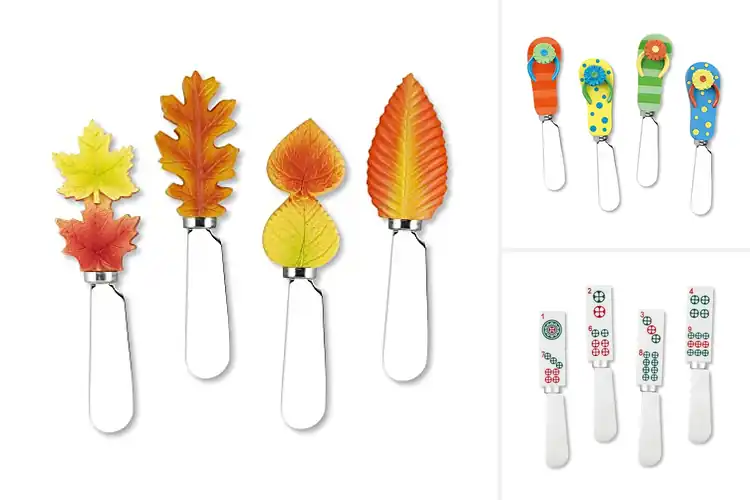 Detailed view of Best Hand Painted Butter Knives: 10 Unique Table Brighteners