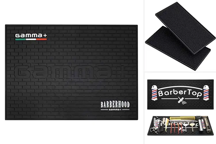 Detailed view of Best Heat-Resistant Barber Mats: Protect Your Space