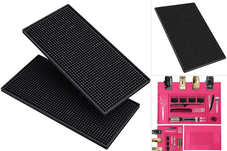 Detailed view of Best Heat Resistant Barbers Mat