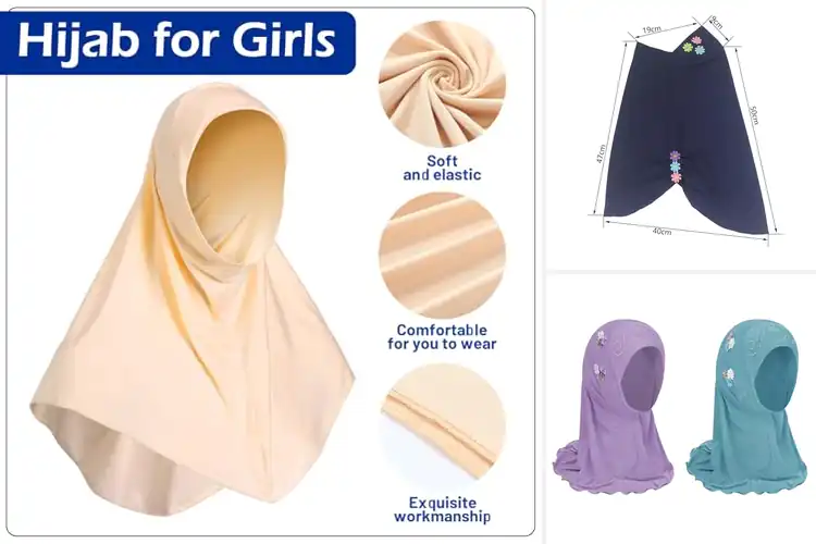 Detailed view of Best Hijabs for Kids: Soft, Stylish & Breathable Picks