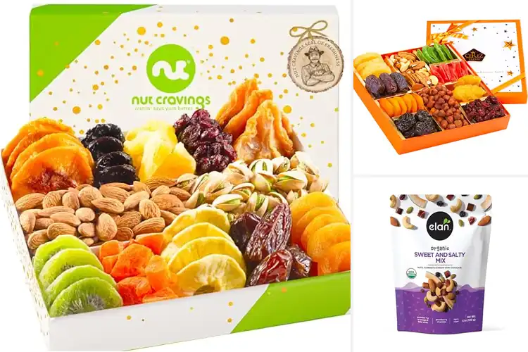 Detailed view of Best Kosher Dried Fruit Nuts Assortment