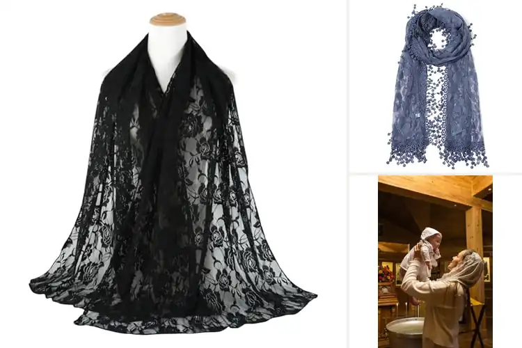 Detailed view of Best Lace Hijab Scarves: Top 10 Elegant & Versatile Picks