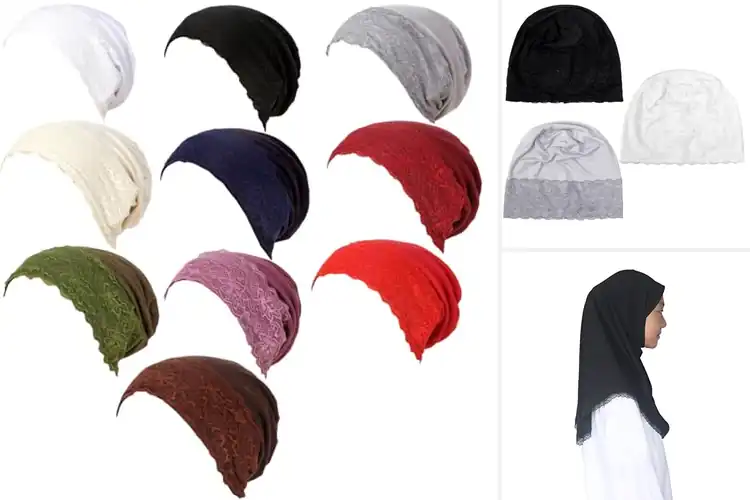Detailed view of Best Lace Hijabs for Effortless Style & All-Day Comfort