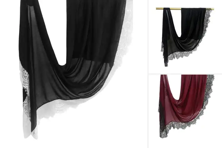Detailed view of Best Lace Trim Hijabs: Top 10 Elegant & Versatile Picks