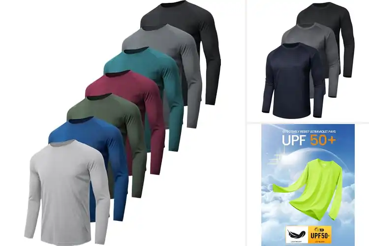 Detailed view of Best Long Sleeve Sports Shirts: Stay Cool, Dry & Protected