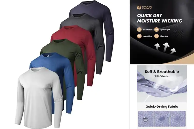 Detailed view of Best Long Sleeve Workout Shirts
