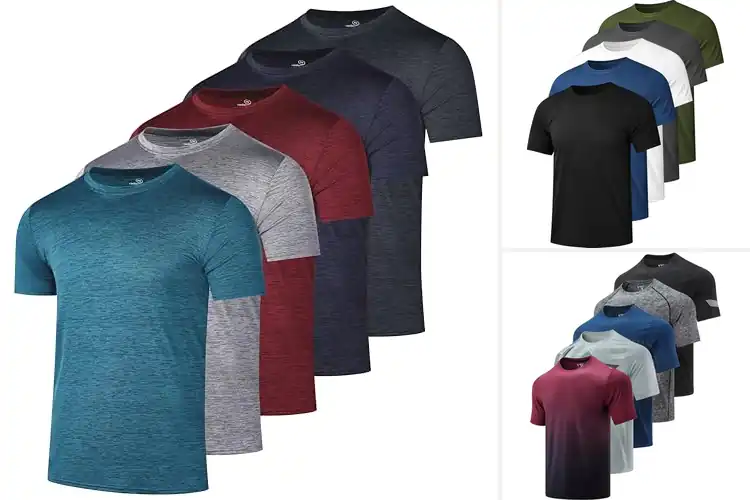Detailed view of Best Men’s Fitness Shirts