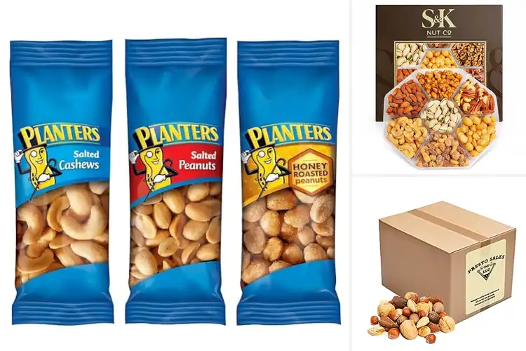 Detailed view of Best Mixed Nuts Box
