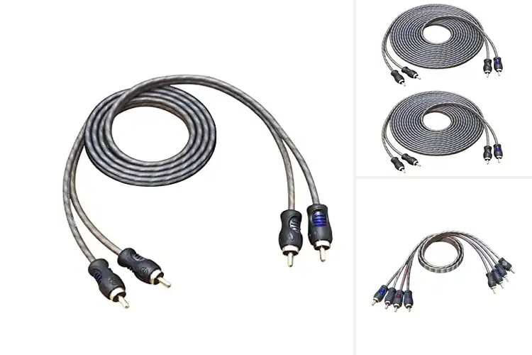 Detailed view of Best Noise-Free RCA Cables