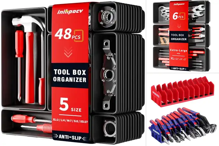 Detailed view of Best Non-Slip Tool Organizers