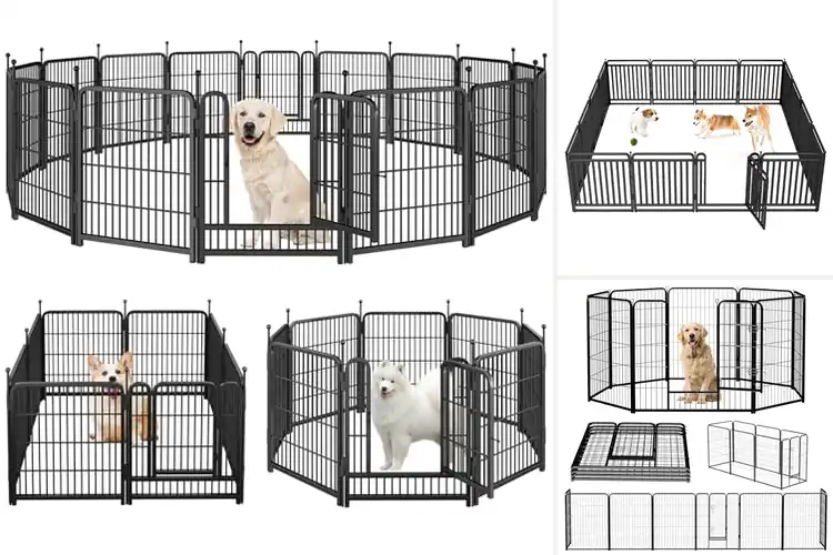 Detailed view of Best Outdoor Dog Playpen For Yard: Safe & Durable Options