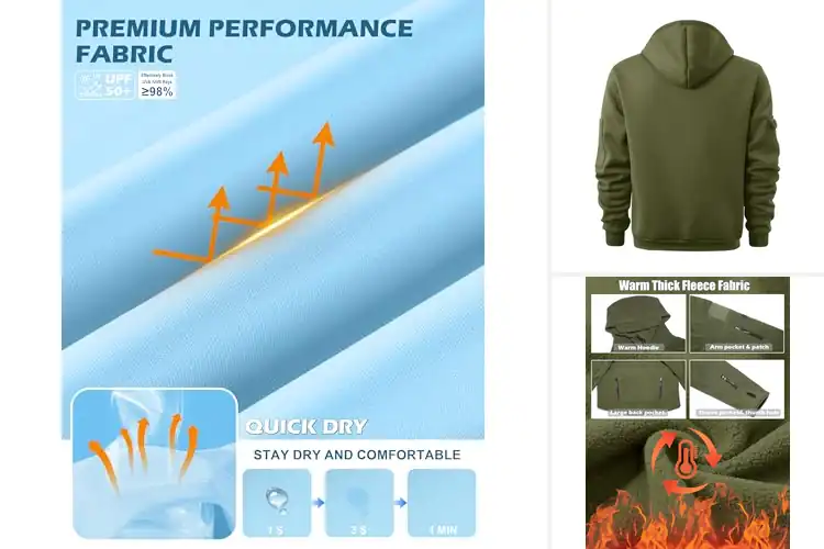 Detailed view of Best Outdoor Gear Sweatshirt