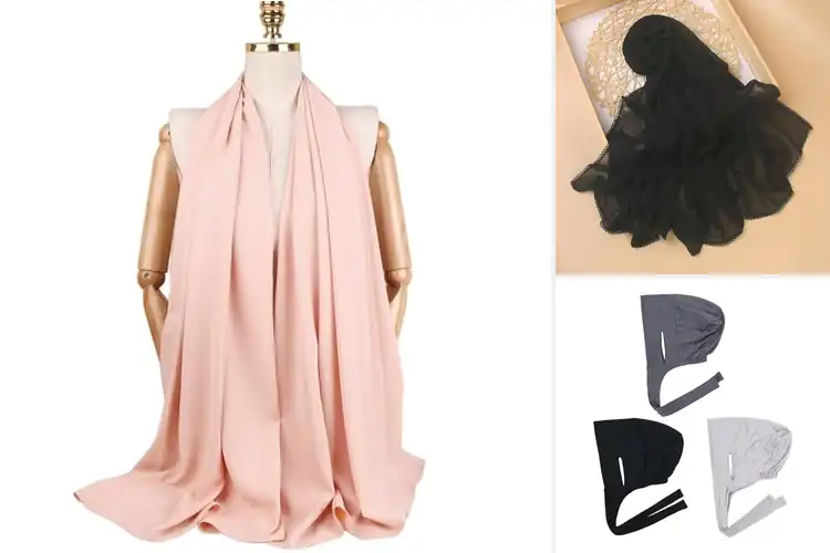 Detailed view of Best Polyester Hijab For Daily Wear