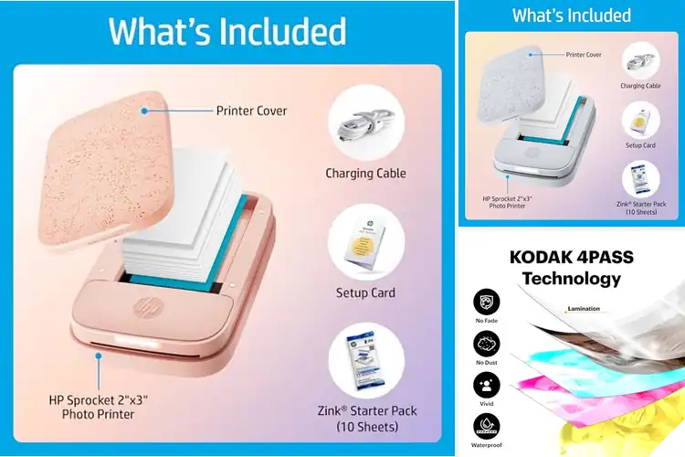 Detailed view of Best Portable 2×3 Inch Printer Camera