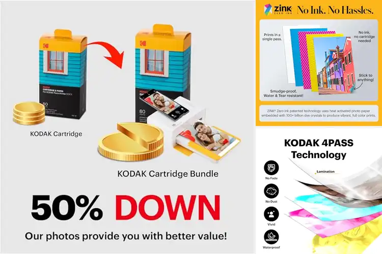 Detailed view of Best Portable Photo Printer With Bluetooth