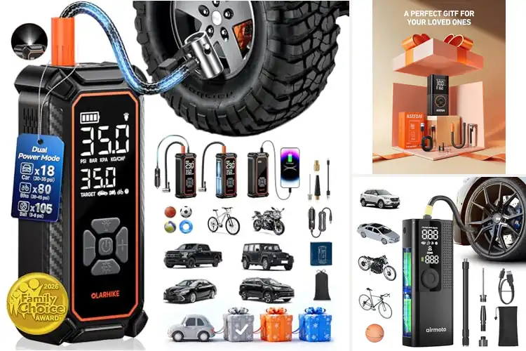 Detailed view of Best Portable Tire Inflators