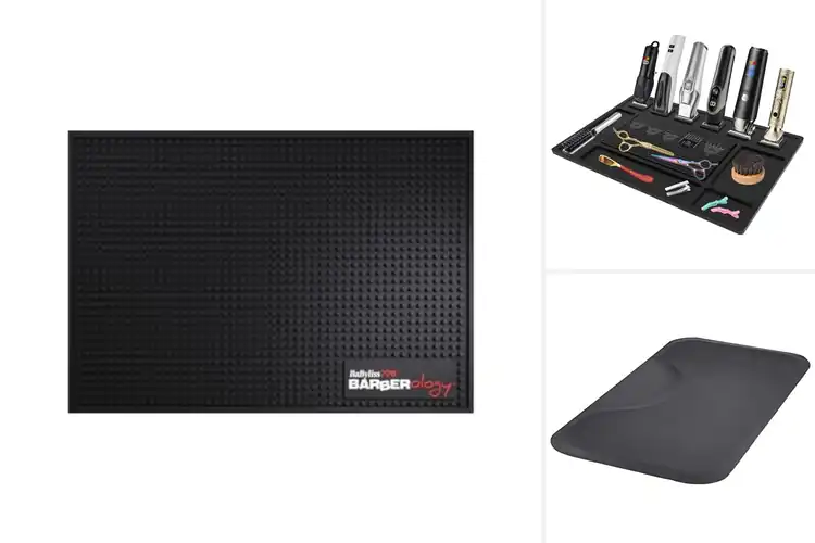 Detailed view of Best Professional Barber Mats