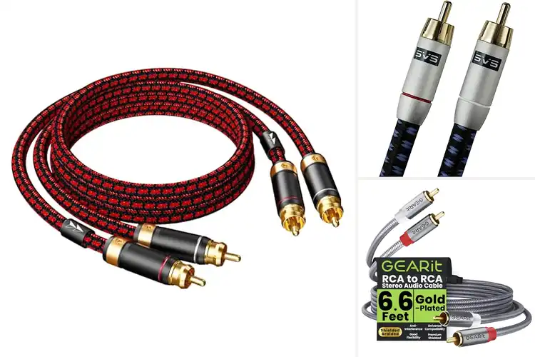 Detailed view of Best RCA Interconnects: Elevate Your Audio Experience Today