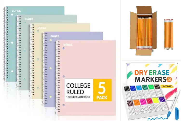 Detailed view of Best School Supplies: 10 Must-Haves for a Productive Year