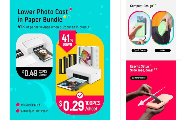 Detailed view of Best Scrapbook Printers : Easy, Portable, Affordable Fun