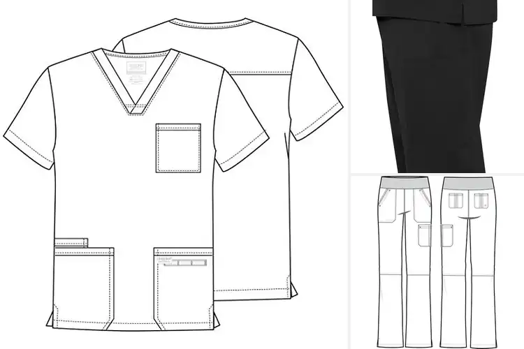 Detailed view of Best Scrubs: Stay Comfortable & Confident All Day Long
