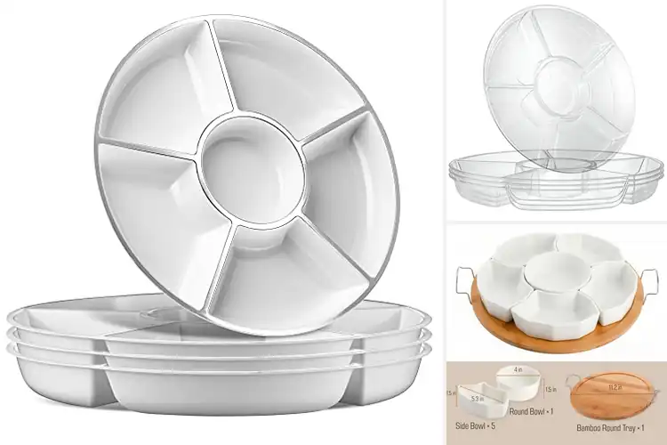 Detailed view of Best Sectional Tray Gift Platter