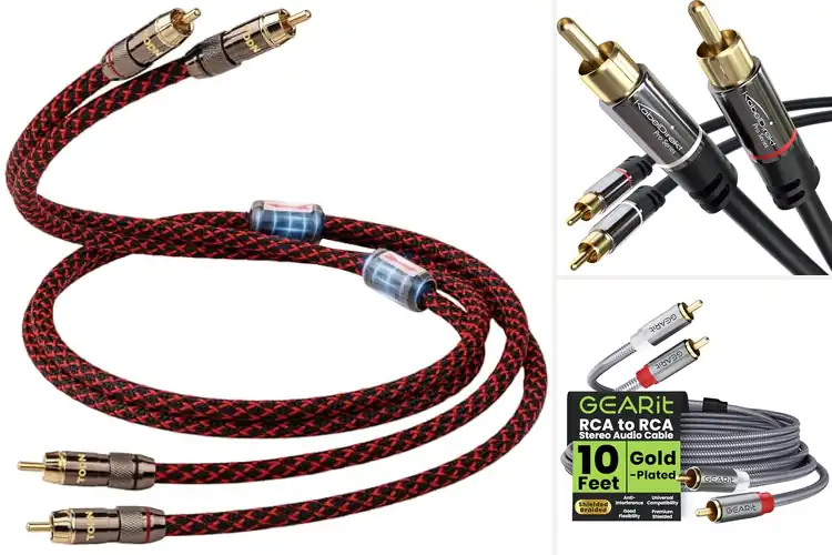 Detailed view of Best Shielded RCA Cables For Quiet Audio