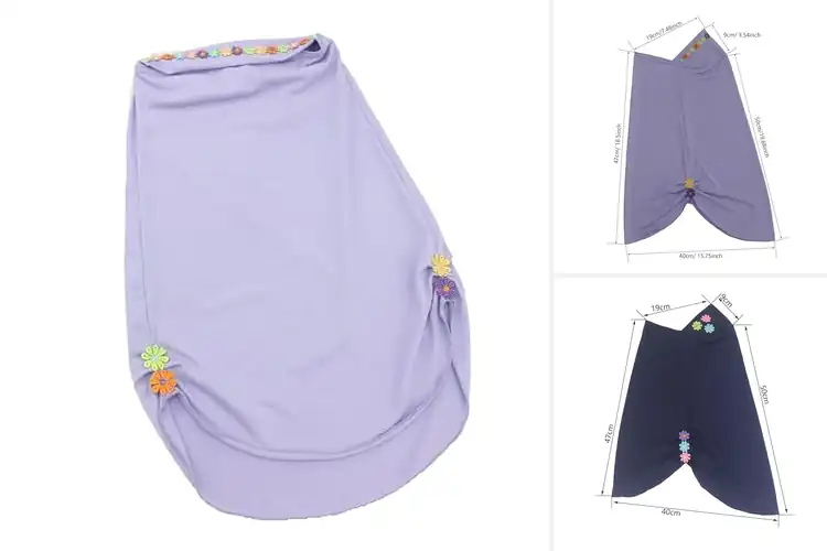 Detailed view of Best Soft Polyester Hijabs For Kids