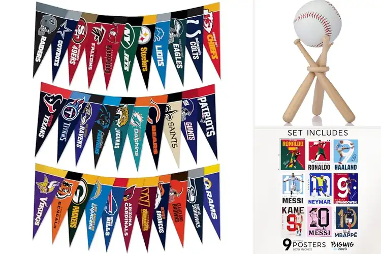 Detailed view of Best Sports Decor: Top 10 Picks to Showcase Your Team Spirit
